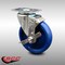 Service Caster 5 Inch SS Solid Polyurethane Swivel Top Plate Caster with Brake SCC-SS20S514-SPUS-TLB - alternate 1